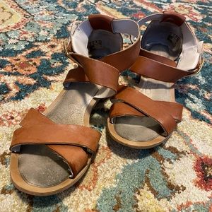 Leather Clark Sandals